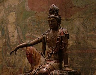 Manjushree statue